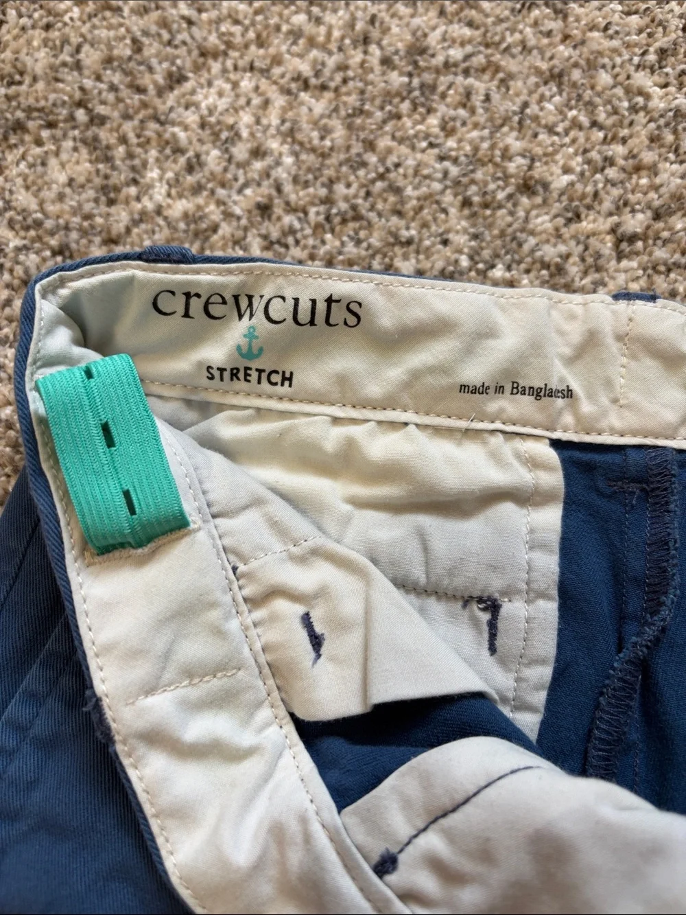 Crewcuts Boys Navy Chino Pants Size 5